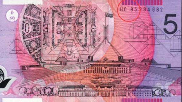 The rare note features the first serial prefix of ‘HC95’. Picture: Wynard Coins