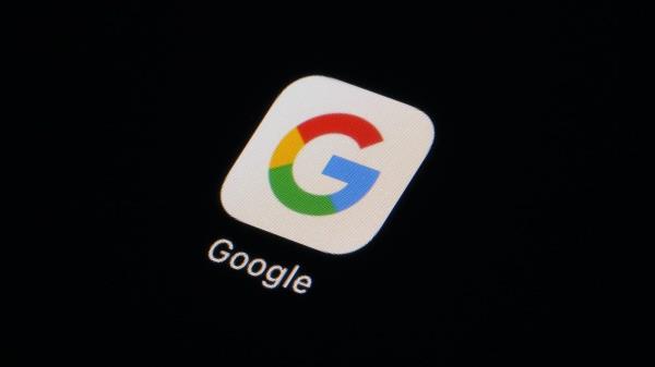 FILE - The Google app icon is seen on a smartphone, Tuesday, Feb. 28, 2023, in Marple Township, Pa. A Russian court has fined Google for failing to store perso<em></em>nal data on its Russian users, the latest in a series of fines on the tech giant amid tensions between Russia and the West over the war in Ukraine. A magistrate at Moscow’s Tagansky district court on Tuesday, Nov. 14, 2023 fined Google around $164,200 after the IT company repeatedly refused to store perso<em></em>nal data on Russian citizens in Russia. (AP Photo/Matt Slocum, File)