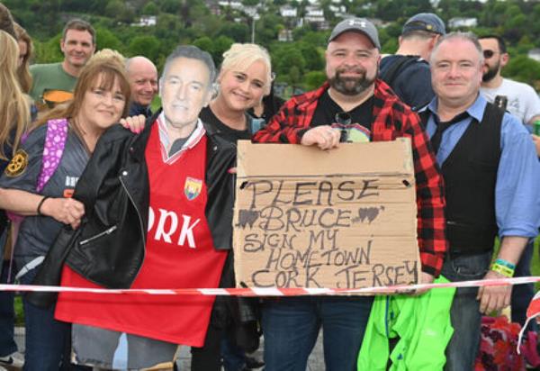 Norah, Leona, Marcus, and Jo<em></em>nathan O'Sullivan from Mallow at the Bruce Springsteen concert. Picture: Eddie O'Hare