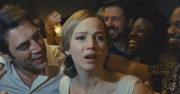 Jennifer Lawrence in Mother! Credit: Paramount Pictures