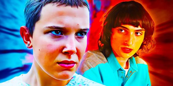 Eleven and Mike from Stranger Things